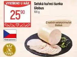 Globus Selská kuřecí šunka Globus nabídka