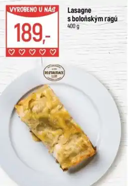 Globus Lasagne s boloňským ragú nabídka