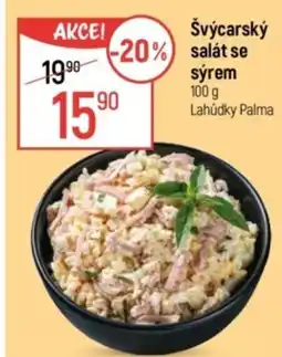 Globus Švýcarský salát se sýrem nabídka