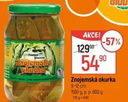 Globus Znojemská okurka nabídka