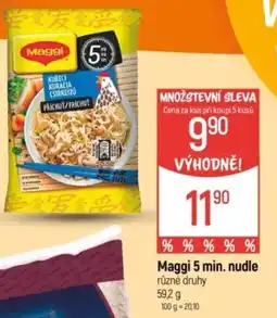 Globus Maggi 5 min. nudle nabídka