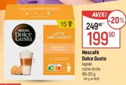 Globus Nescafé Dolce Gusto nabídka
