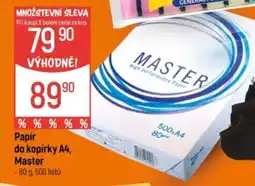 Globus Papír do kopírky A4, Master nabídka