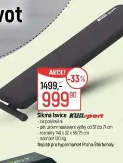 Globus Šikmá lavice nabídka