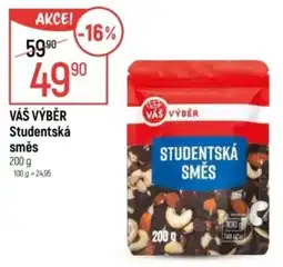 Globus VÁŠ VÝBĚR Studentská směs nabídka