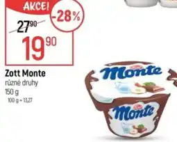 Globus Zott Monte nabídka