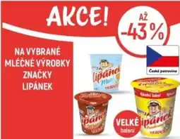 Globus Madeta Na vybrané mléčné výrobky značky lipánek nabídka