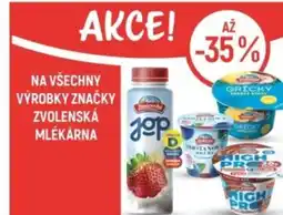 Globus Na všechny výrobky značky zvolenská mlékárna nabídka