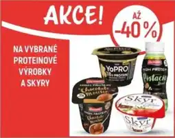 Globus Na vybrané proteinové výrobky a skyry nabídka