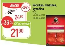 Globus Paprikáš, Herkules, Vysočina nabídka