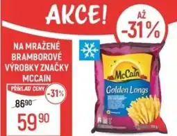 Globus Na mražené bramborové výrobky značky McCain nabídka