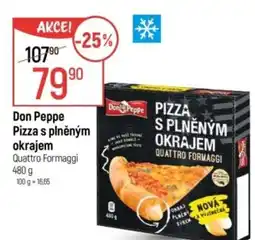 Globus Don Peppe Pizza s plněným okrajem nabídka