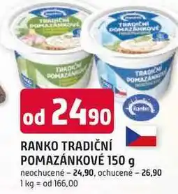 Trefa Ranko TRADIČNÍ POMAZÁNKOVÉ 150 g nabídka