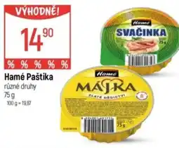 Globus Hamé Paštika nabídka