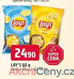Trefa LAY'S 60 g nabídka