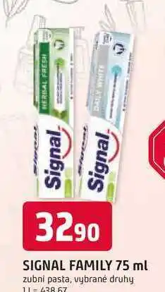 Trefa SIGNAL FAMILY 75 ml zubní pasta nabídka
