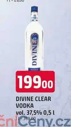 Trefa DIVINE CLEAR VODKA vol. 37,5% 0,5 L nabídka
