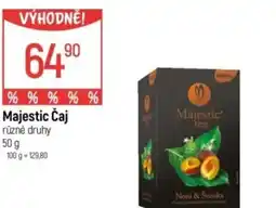Globus Majestic Čaj nabídka