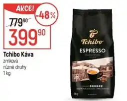 Globus Tchibo Káva zrnková nabídka