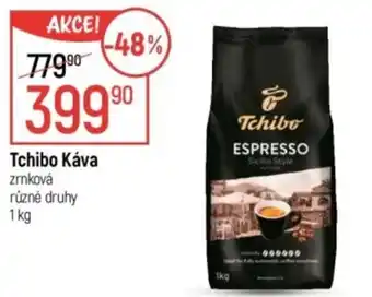 Globus Tchibo Káva zrnková nabídka