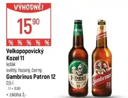 Globus Velkopopovický Kozel 11 nabídka