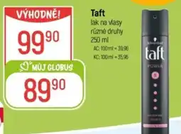 Globus Taft lak na vlasy nabídka