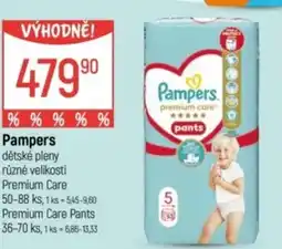 Globus Pampers dětské pleny nabídka