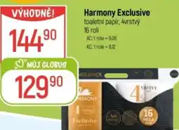 Globus Harmony Exclusive toaletni papir nabídka