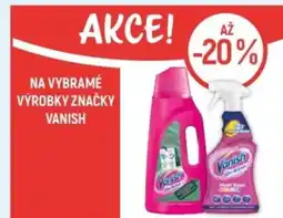 Globus Na vybramé výrobky značky vanish nabídka