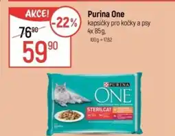 Globus Purina One kapsičky pro kočky a psy nabídka
