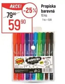 Globus Propiska barevná nabídka