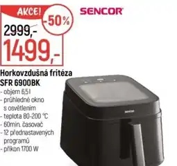 Globus Horkovzdušná fritéza SFR 6900BK nabídka