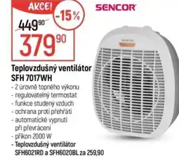 Globus Teplovzdušný ventilátor SFH 7017WH nabídka