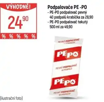 Globus Podpalovače PE-PO nabídka