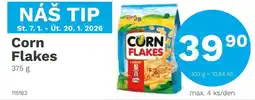 Konzum Corn flakes nabídka