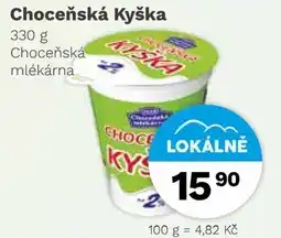 Konzum Choceňská kyška nabídka