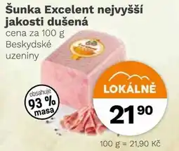 Konzum Šunka excelent nejvyšší jakosti dušená nabídka
