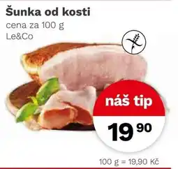 Konzum Šunka od kosti nabídka