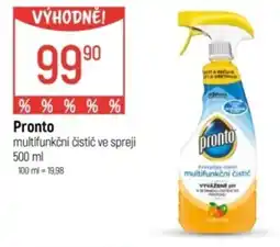 Globus Pronto multifunkční čistič ve spreji nabídka