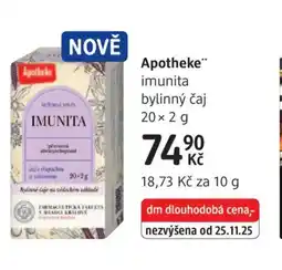 dm drogerie Apotheke nabídka