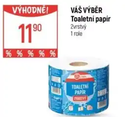 Globus VÁŠ VÝBĚR Toaletní papír nabídka