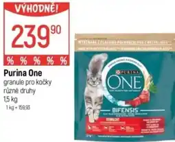 Globus Purina One granule pro kočky nabídka