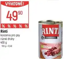 Globus Rinti konzerva pro psy nabídka