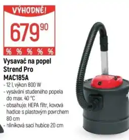Globus Vysavač na popel Strend Pro MAC185A nabídka