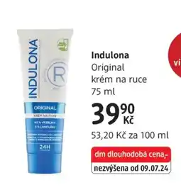 dm drogerie Indulona nabídka