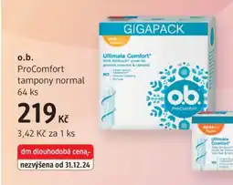 dm drogerie PROCOMFORT O.b. nabídka