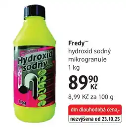 dm drogerie Fredy nabídka