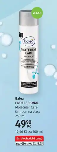 dm drogerie BALEA Professional nabídka