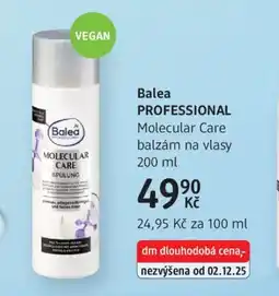 dm drogerie BALEA Professional nabídka