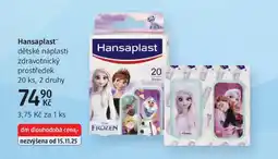 dm drogerie Hansaplast nabídka